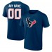 Футболка Houston Texans Navy Team Authentic Custom