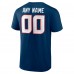 Футболка Houston Texans Navy Team Authentic Custom