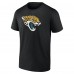 Jacksonville Jaguars Black Team Authentic Custom T-Shirt