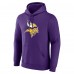 Minnesota Vikings Purple Team Authentic Custom Pullover Hoodie