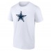 Футболка Dallas Cowboys White Team Authentic Custom