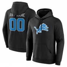 Толстовка Detroit Lions Black Team Authentic Custom