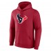 Толстовка Houston Texans Red Team Authentic Custom