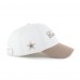 Бейсболка Dallas Cowboys 47 Cream Foundational Two-Tone Clean Up