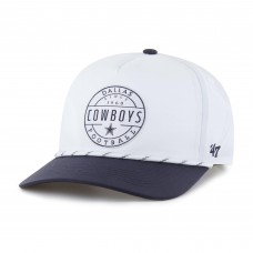 Бейсболка Dallas Cowboys 47 White/Navy Suburbia Hitch Two-Tone