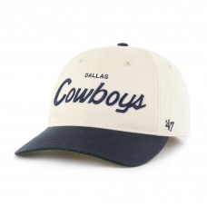 Бейсболка Dallas Cowboys 47 Cream Crosstown Franchise Two-Tone Relaxed