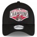 Tampa Bay Buccaneers New Era 2024 NFC South Division Champions Locker Room 9FORTY A-Frame Adjustable Hat - Black