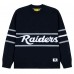 Las Vegas Raiders GOLF WANG Black Jacquard Pullover Sweater