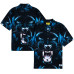 Рубашка с коротким рукавом Carolina Panthers GOLF WANG Black Rayon Рубашка с коротким рукавом Carolina Panthers GOLF WANG Black Rayon