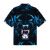 Рубашка с коротким рукавом Carolina Panthers GOLF WANG Black Rayon