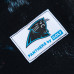 Рубашка с коротким рукавом Carolina Panthers GOLF WANG Black Rayon