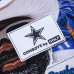 Рубашка с коротким рукавом Dallas Cowboys GOLF WANG Blue Rayon