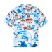 Рубашка с коротким рукавом Miami Dolphins GOLF WANG Aqua Rayon Short Sleeve