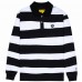 Las Vegas Raiders GOLF WANG White/Black Long Sleeve Polo