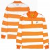 Miami Dolphins GOLF WANG Orange/White Long Sleeve Polo