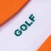 Miami Dolphins GOLF WANG Orange/White Long Sleeve Polo