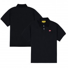 San Francisco 49ers GOLF WANG Black Raglan Polo
