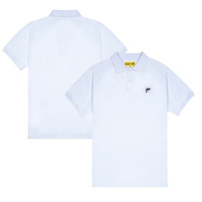 Miami Dolphins GOLF WANG White Raglan Polo