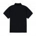 Las Vegas Raiders GOLF WANG Black Raglan Polo