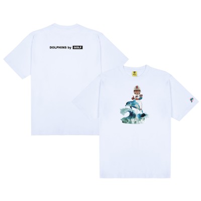 Футболка Miami Dolphins GOLF WANG White Bobblehead
