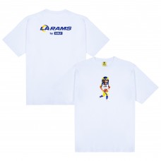 Los Angeles Rams GOLF WANG Bobblehead T-Shirt - White Los Angeles Rams GOLF WANG Bobblehead T-Shirt - White