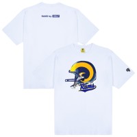 Los Angeles Rams GOLF WANG Helmet T-Shirt - White