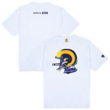 Los Angeles Rams GOLF WANG Helmet T-Shirt - White Los Angeles Rams GOLF WANG Helmet T-Shirt - White