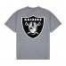 Las Vegas Raiders GOLF WANG Silver Motto T-Shirt