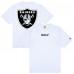 Las Vegas Raiders GOLF WANG White Motto T-Shirt