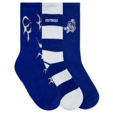 Dallas Cowboys GOLF WANG Three-Pack Crew Socks