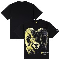 Los Angeles Rams GOLF WANG Animal T-Shirt - Black