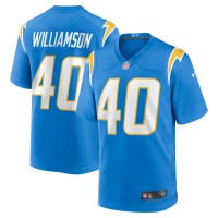 Los Angeles Chargers Kendall Williamson Nike Powder Blue Team Game Jersey