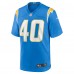 Los Angeles Chargers Kendall Williamson Nike Powder Blue Team Game Jersey