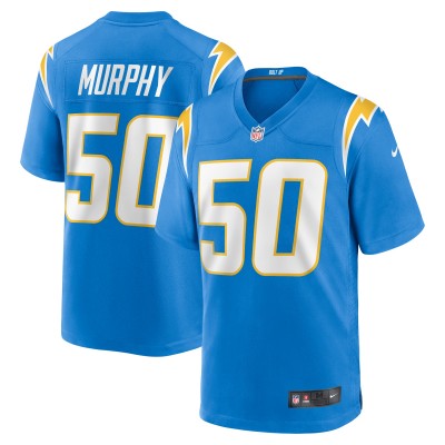 Los Angeles Chargers Caleb Murphy Nike Powder Blue Team Game Jersey