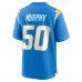 Los Angeles Chargers Caleb Murphy Nike Powder Blue Team Game Jersey