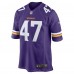 Jake McQuaide Minnesota Vikings Nike  Game Jersey -  Purple