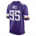 Travis Bell Minnesota Vikings Nike  Game Jersey -  Purple