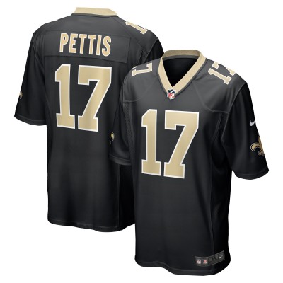 Игровая джерси New Orleans Saints Dante Pettis Nike Black Game