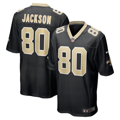 Игровая джерси New Orleans Saints Jermaine Jackson Nike Black Game