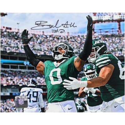 Braelon Allen New York Jets Fanatics Authentic Autographed 8 x 10 1st Touchdown Celebration Photograph