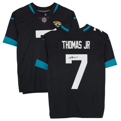 Brian Thomas Jr. Jacksonville Jaguars Autographed Fanatics Authentic Black Nike Limited Jersey