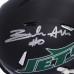 Braelon Allen New York Jets Autographed Fanatics Authentic Riddell 2024 Black Alternate Speed Mini Helmet