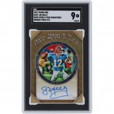 Jim Kelly Buffalo Bills Autographed 2021 Panini One Bronze Prizm Once Upon A Time #347 #3/3 SGC Authenticated 9 Card