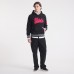 Kansas City Chiefs x Todd Snyder Black Relaxed Canadian Fleece Hoodie