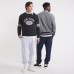 New York Giants x Todd Snyder Heather Charcoal Cashmere Crew Sweatshirt