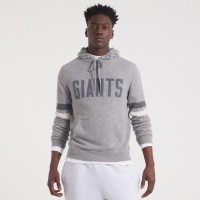 New York Giants x Todd Snyder Heather Charcoal Cashmere Hoodie Sweater