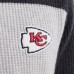 Kansas City Chiefs x Todd Snyder Oatmeal/Heather Charcoal Cashmere Rugby Sweater