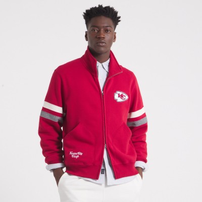 Kansas City Chiefs x Todd Snyder Red Full-Zip Fleece