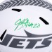 Breece Hall New York Jets Autographed Fanatics Authentic Riddell 2024 Salute To Service Speed Replica Helmet