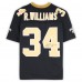 Ricky Williams New Orleans Saints Autographed Mitchell & Ness Black Replica Jersey